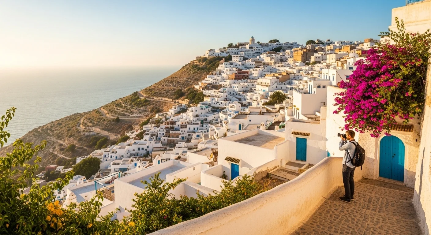 Azure Horizons: Outdoor Adventures in Sidi Bou Said - Sidi Bou Said