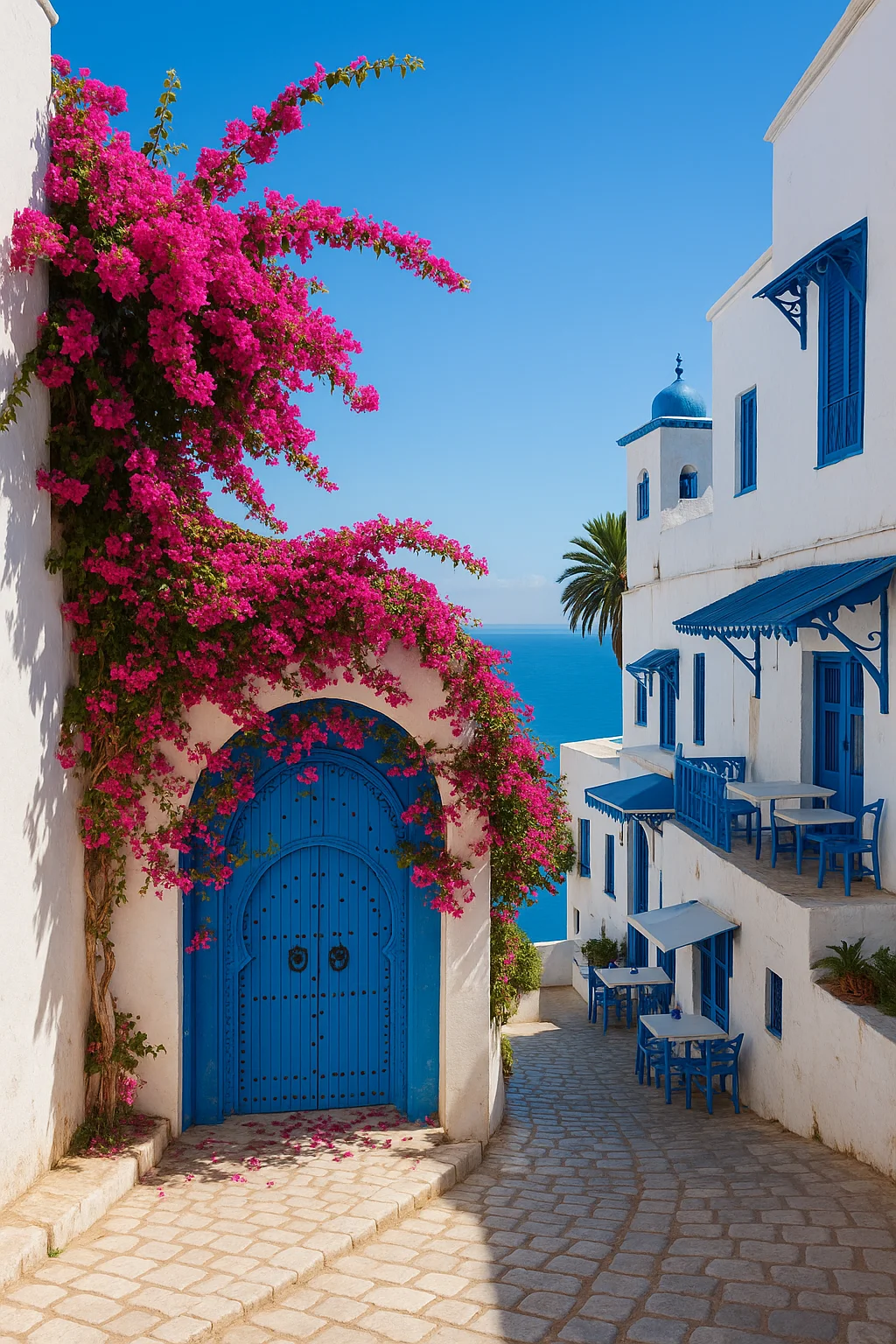 Visit Sidi Bou Said, Tunisia - Travel guide and attractions Sidi Bou Said, Tunisia - Picturesque cliffside village with iconic blue-and-white architecture.